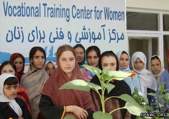 Handicraft student of OPAWC