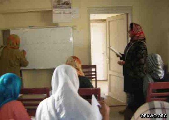 Literacy Student of OPAWC Center