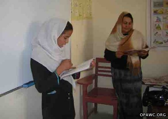 Literacy Student of OPAWC Center